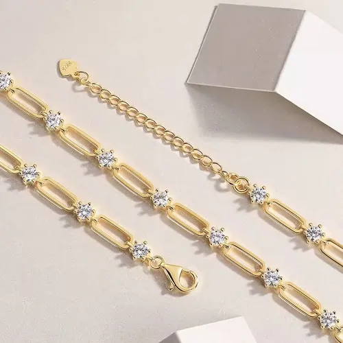 Chain Tennis Necklace - Image 3