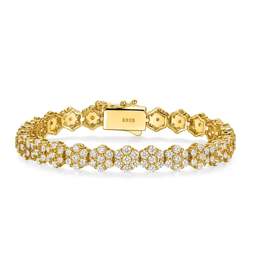 Six-Petal Tennis Bracelet - Image 7